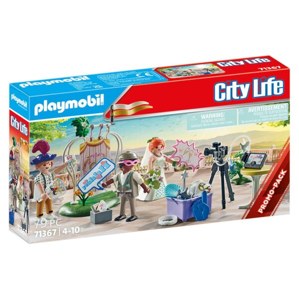 PLAYMOBIL 71367 - City Life Couple de mariés et appareil photo
