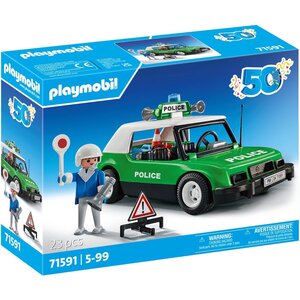 PLAYMOBIL 71591 - Voiture de police collector