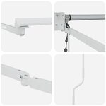 vidaXL Auvent Rétractable avec 400 ×350 cm tissu