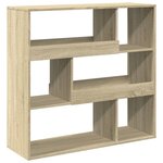 vidaXL Cloison de séparation chêne sonoma bois d'ingénierie