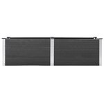 vidaXL Lit surélevé de jardin 200x50x54 cm WPC Gris