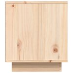 vidaXL Meuble TV 80x35x40 5 cm Bois de pin massif