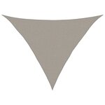 vidaXL Voile d'ombrage 160 g/m² triangulaire 2 5x2 5x3 5 m PEHD