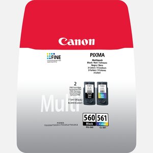 Canon ink/value pack black/colour cartridges