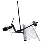 vidaXL Scarificateur pour tondeuse autoportée 120 cm