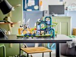 LEGO City - Parc d'attractions Robot World - Ensemble de construction 60421 avec montagnes russes et minifigurines