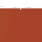 vidaXL Auvent vertical Terre cuite 180x1200 cm Tissu oxford