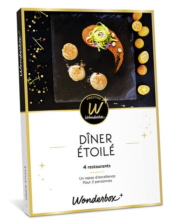 Coffret cadeau - WONDERBOX - Dîner étoilé