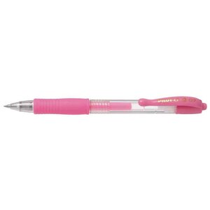 Stylo bille à encre gel g2 07 pointe moyenne rose pastel pilot