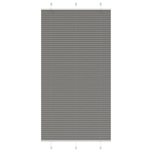 vidaXL Store plissé anthracite 105x200 cm largeur du tissu 104 4 cm
