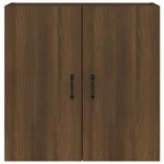 vidaXL Armoire murale Chêne marron 60x31x60 cm Bois d'ingénierie