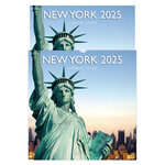 Grand Calendrier Mural 29x29 Cm - 2025 - New York - Draeger paris