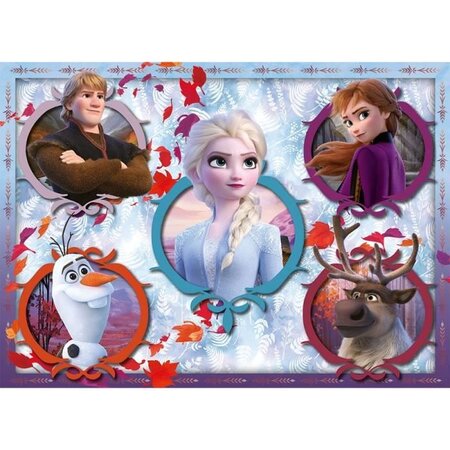 La reine des neiges 2 puzzle 60 pieces - unis pour la vie - nathan