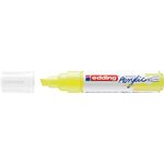 Marqueur acrylique large 5000 jaune fluOrescent 5-10 mm EDDING