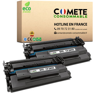 89x - 2 toner compatible hp 89x xf289x