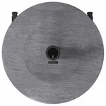 vidaXL Socles de parasol d'extérieur Bois foncé 48 x 48 x 32.5 cm