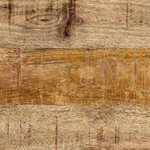 vidaXL Chariot de cuisine 60x40x80 cm bois de manguier brut massif