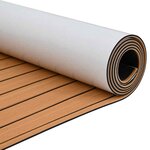 vidaXL Tapis de bateau Marron et noir 240 x 90 cm EVA