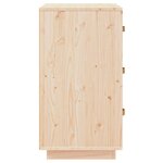 vidaXL Table de chevet 40x40x75 cm Bois de pin solide