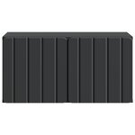 vidaXL Meuble TV mural 59 5 x 31 x 30 cm Noir Bois d'ingénierie