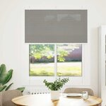 vidaXL Store plissé anthracite 110x100 cm largeur du tissu 109 4 cm