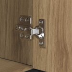 vidaXL Cabinet de salle de bain chêne artisanal 35 x 37.5 x 100 cm