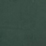 vidaXL Tête de lit avec oreilles Vert foncé 83x23x118/128 cm Velours