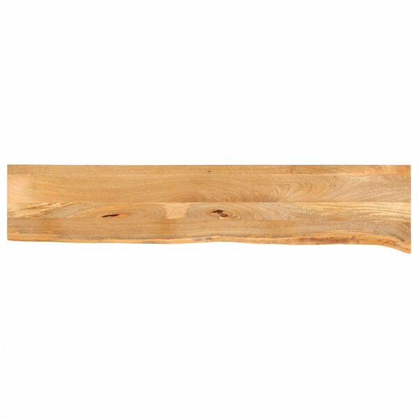 vidaXL Dessus de table à bord vivant 180x30x2 5cm bois massif manguier