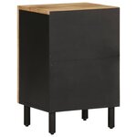 vidaXL Armoire de salle de bain 38x33 5x58 cm bois massif de manguier