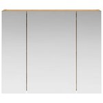 vidaXL Armoire Miroir de Salle de Bain Chêne artisan 60 x 14 5 x 50 cm