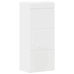 vidaXL Ensemble de mobilier de salle de bain avec tiroir TULUM Blanc