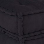 vidaXL Canapé modulaire anthracite 70x70x54 tissu