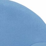 vidaXL Canapé pour enfants bleu peluche douce