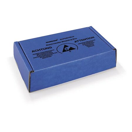 Boite carton blindée avec mousse antistatique 17 8x12 7x3 8 cm (lot de 10)