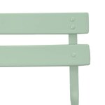 vidaXL Chaise de jardin pliante Pliant 2 Pièces Vert 42 x 46 x 82cm Acier