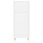 vidaXL Buffet blanc 34 5x32 5x90 cm bois d'ingénierie