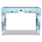 vidaXL Bureau Bois de récupération massif