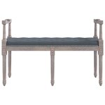 vidaXL Banc Gris foncé 110x40x70 cm Velours