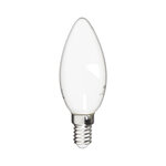 Ampoule à filament led flamme  culot e14  4w cons. (40w eq.)  lumière blanche chaude