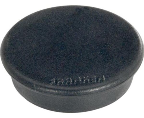 Paquet de 10 Aimants ronds 13 mm Noir FRANKEN