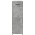 vidaXL Buffet gris béton 30x42 5x93 cm bois d'ingénierie