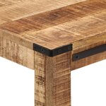 vidaXL Table console 60x35x75 cm bois massif de manguier