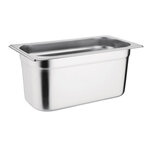 Bac gastro inox gn 1/3 - 150 mm - vogue -  - inox5 7 325x150x176mm