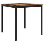 vidaXL Table de salle à manger / Table de repas Bois d'ingénierie