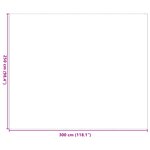 vidaXL Couverture extérieure ARAKIL Grise et Blanche Polyester