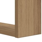 vidaXL Étagère Chêne artisanal 52 x 25 x 71 5 cm Bois d'ingénierie