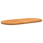 vidaXL Plateau de table Marron 100 x 50 x 2 cm Bois d'acacia massif