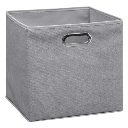 Boîte de rangement/tiroir pour meuble en tissu 31x31 cm - Gris chiné - La  Poste