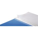 Cahier spirales Proactiv'Book Linicolor A4+ (22,5 x 29,7 cm) fermeture par élastique 160 pages 90g petits carreaux 5x5 - Coloris Fresh