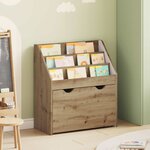 vidaXL Bibliothèque pour enfants Chêne artisanal 60 x 29 5 x 69 cm